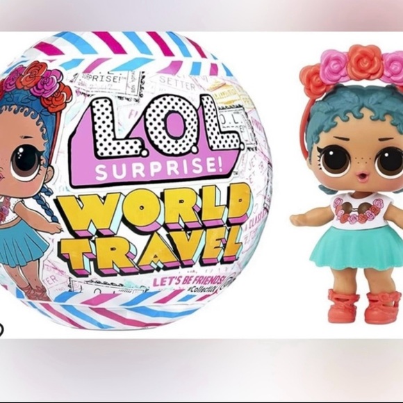 Lol Surprise Backpack, Lip Balm, Mess Free, World Travel Ball - Picture 3 of 14